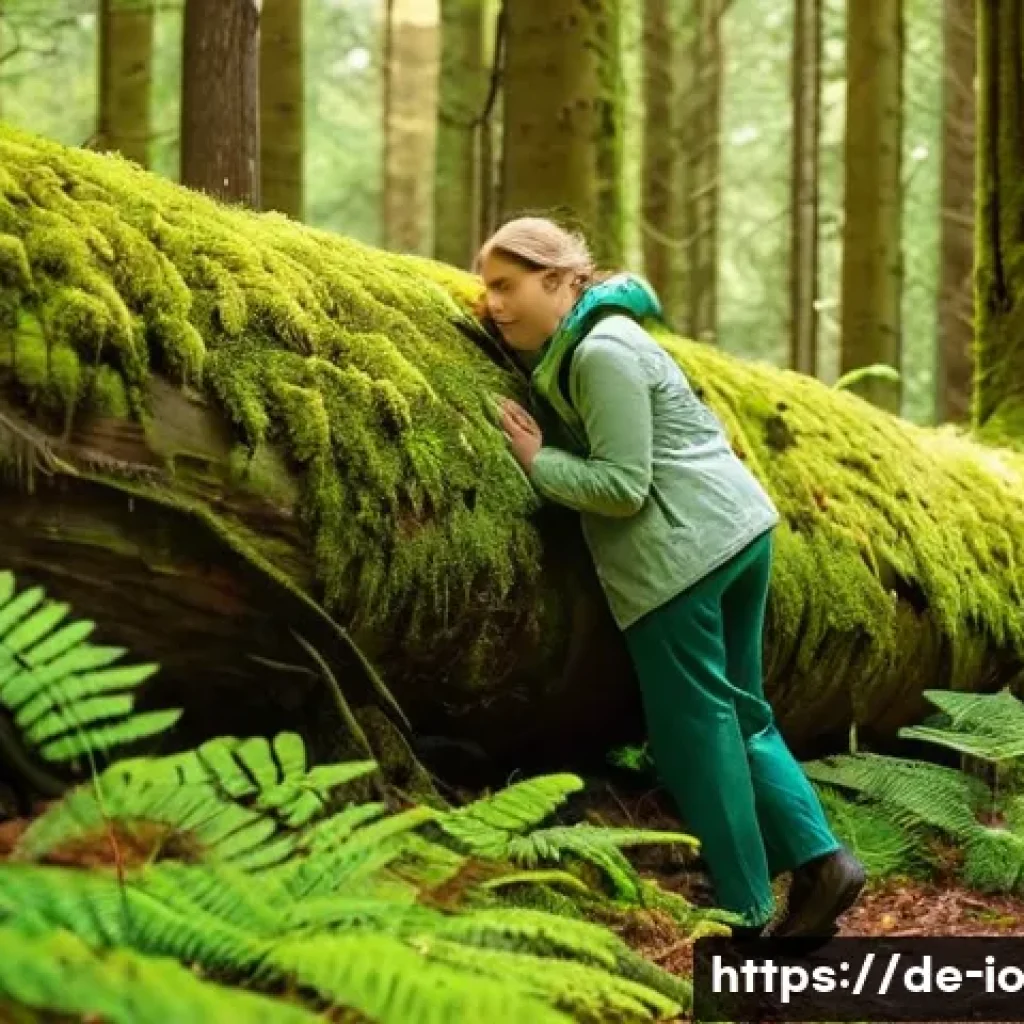 그린 운동 처방의 실증적 연구 사례 - **Prompt 1: Serene Forest Bathing in a German Wood**
"A peaceful scene of an adult woman, fully ...