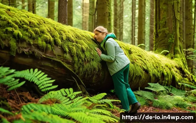그린 운동 처방의 실증적 연구 사례 - **Prompt 1: Serene Forest Bathing in a German Wood**
"A peaceful scene of an adult woman, fully ...
